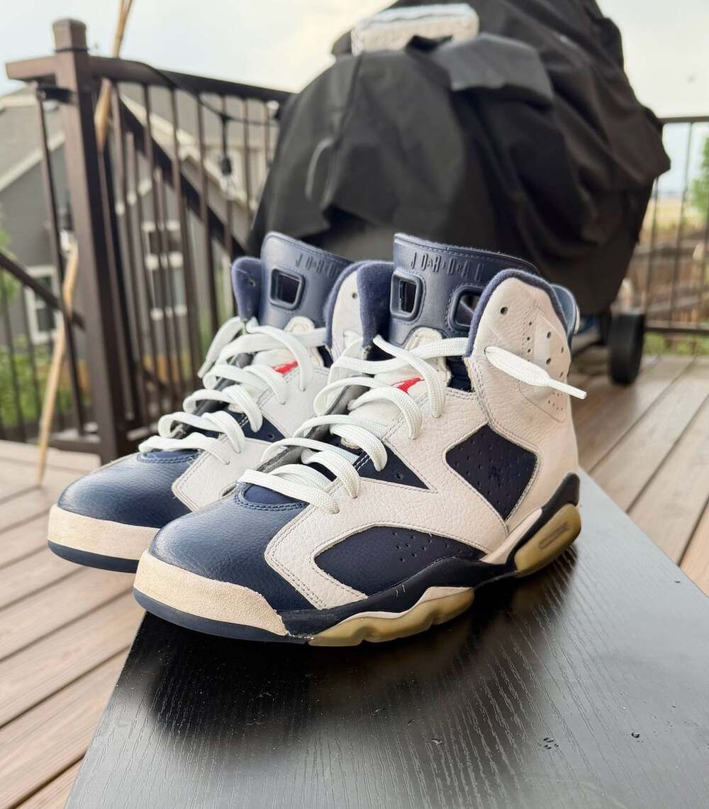 Air Jordan 6 Retro Olympic 2012 Basketball Shoes